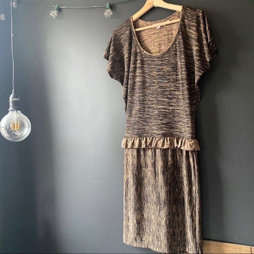 See By Chloe 20's Vibes drop waist peplum dress